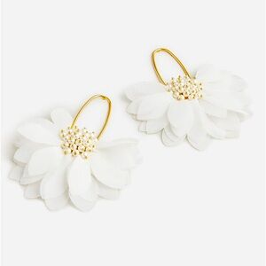 ISO Flower and Pearl J Crew earrings
